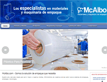 Tablet Screenshot of mcalbo.com